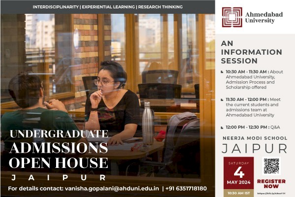 Undergraduate Admissions 2024 Open House: Jaipur